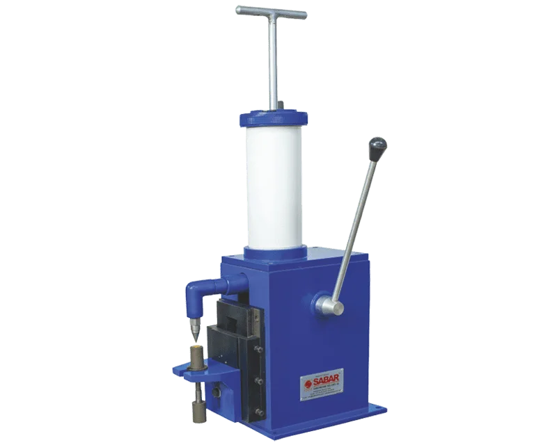 Vertical Manual Top Roller Greasing Machine Vertical Manual Top Roller Greasing Machine
